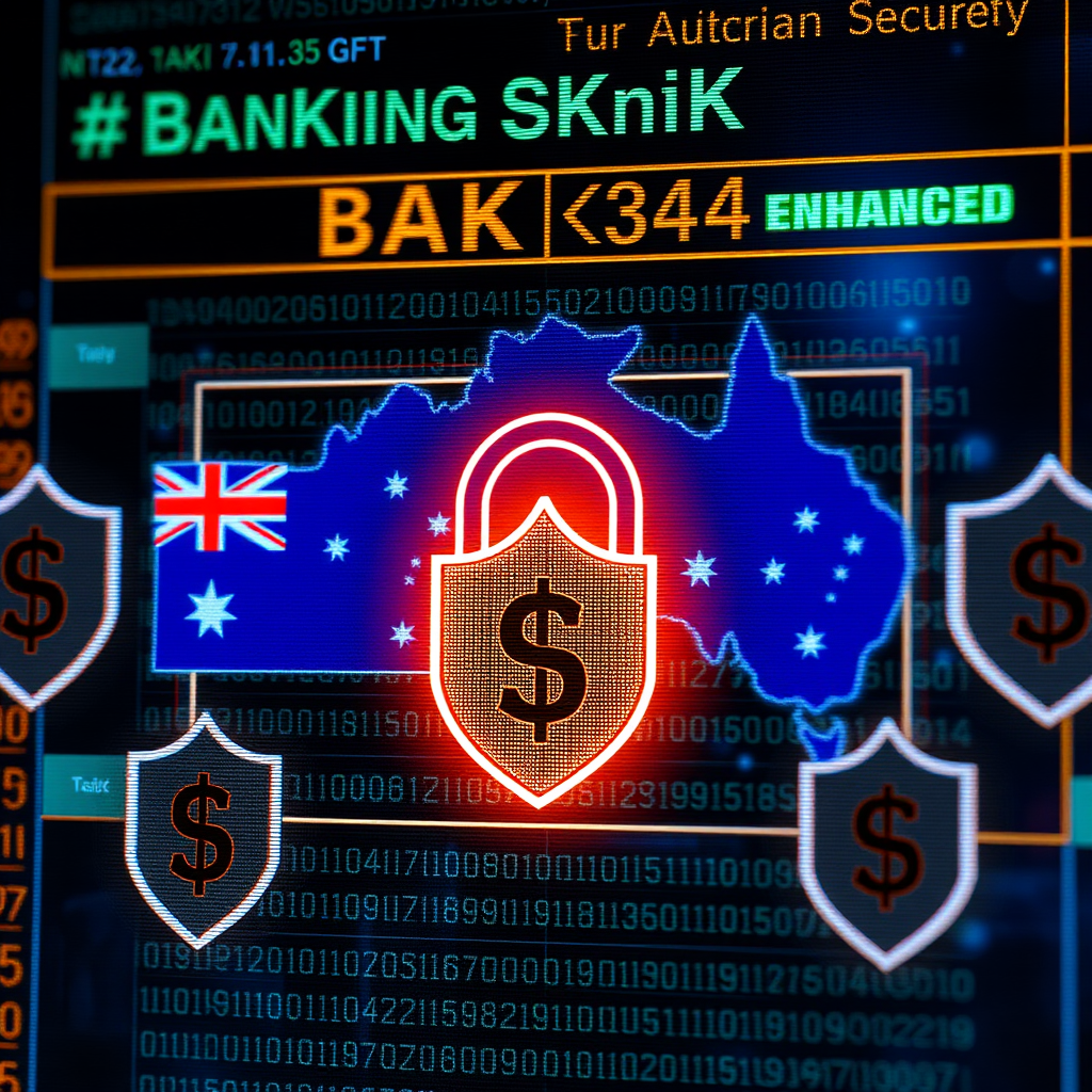 Digital banking security interface showing Australian dollar symbols protected by security shields representing enhanced reimbursement rights for fraud victims