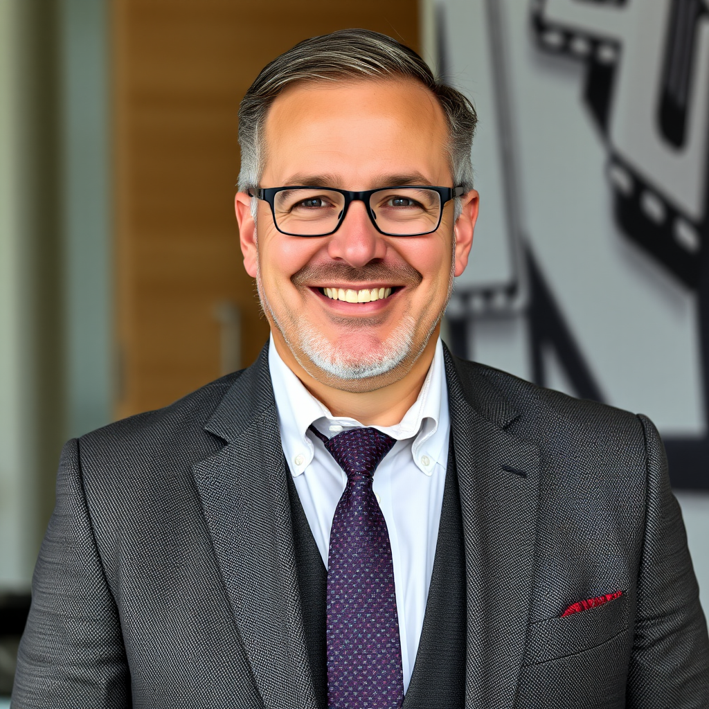 Professional headshot of satisfied client James, a businessman in his 40s looking relieved after successful internet fraud case